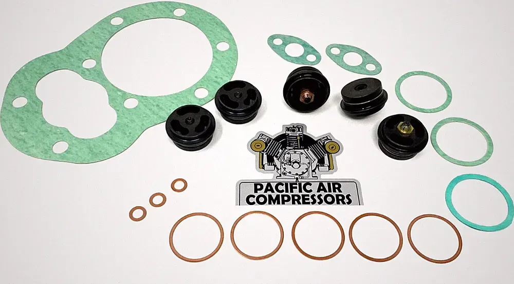 4813 SAYLOR BEALL MODEL 705 VALVE SET WITH GASKETS AIR COMPRESSOR PARTS
